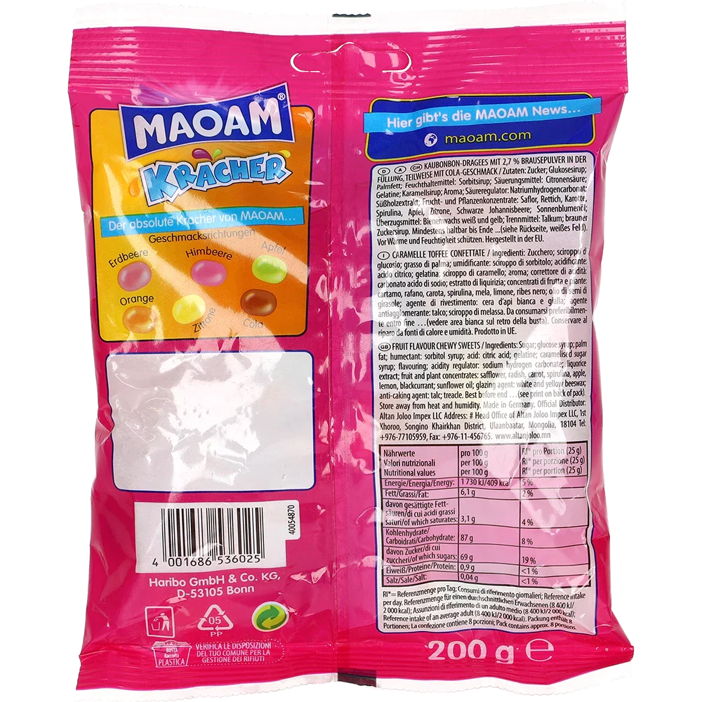 Haribo DE Maoam Kracher