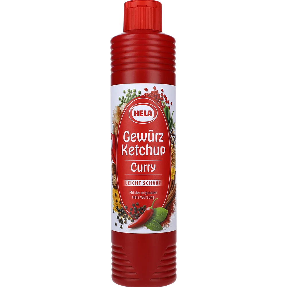 Hela Curry Gewürzketchup scharf