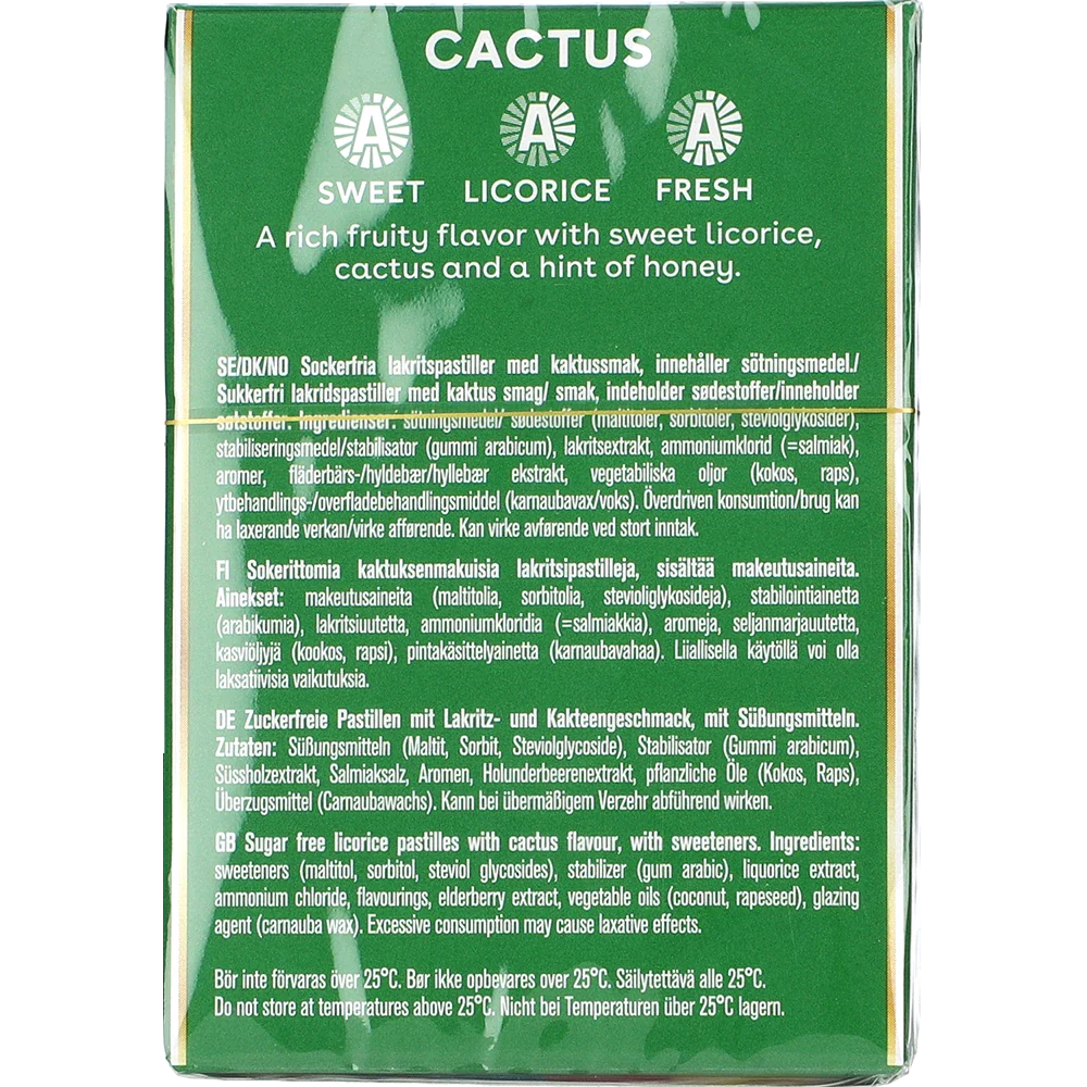 Cloetta Läkerol Big Pack Cactus
