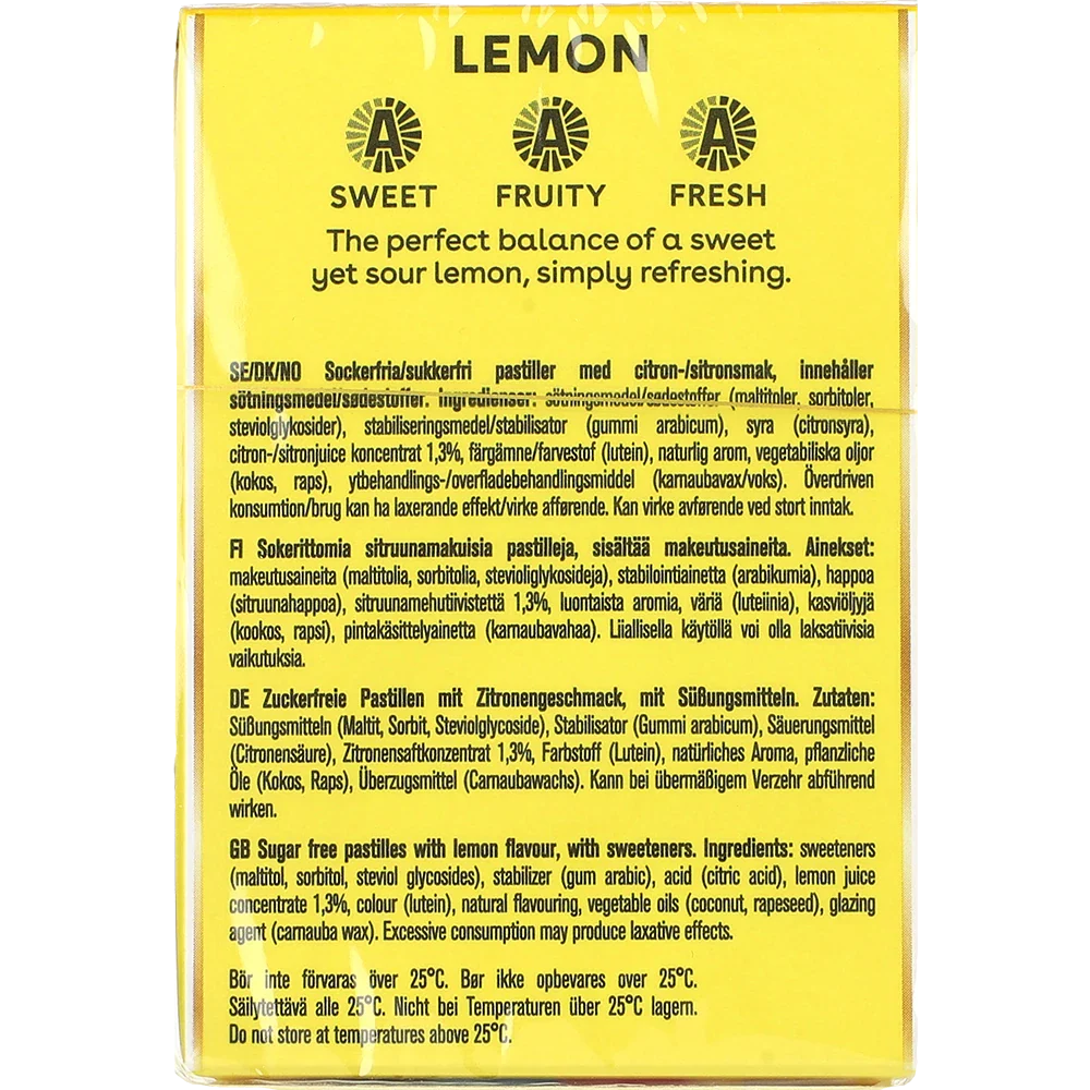 Cloetta Läkerol Big Pack Lemon