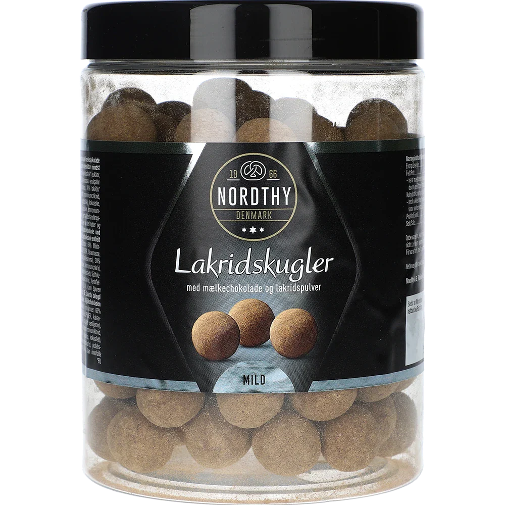 Nordthy Lakritskulor Mild