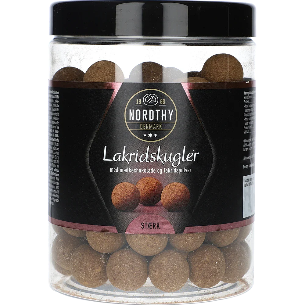 Nordthy Lakridskugler Stærk