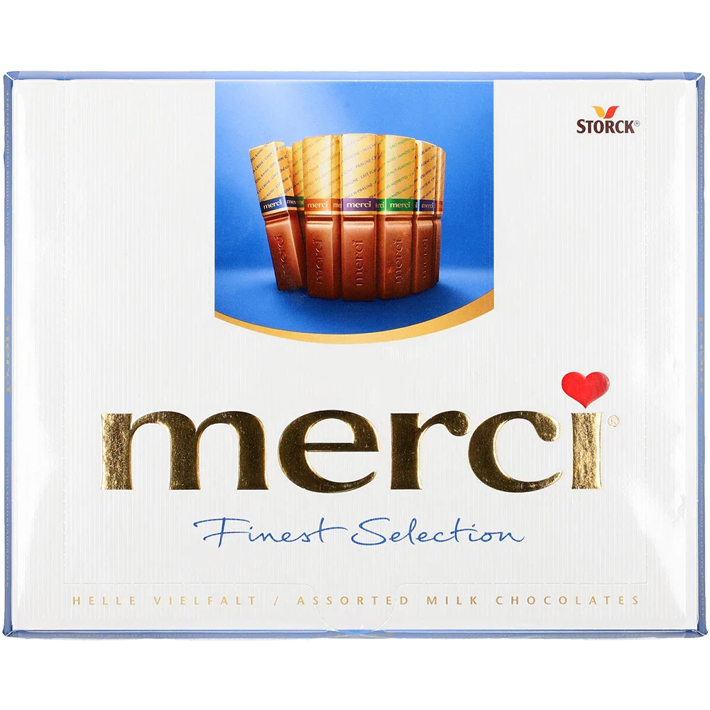 Storck merci Finest Selection Helle Vielfalt