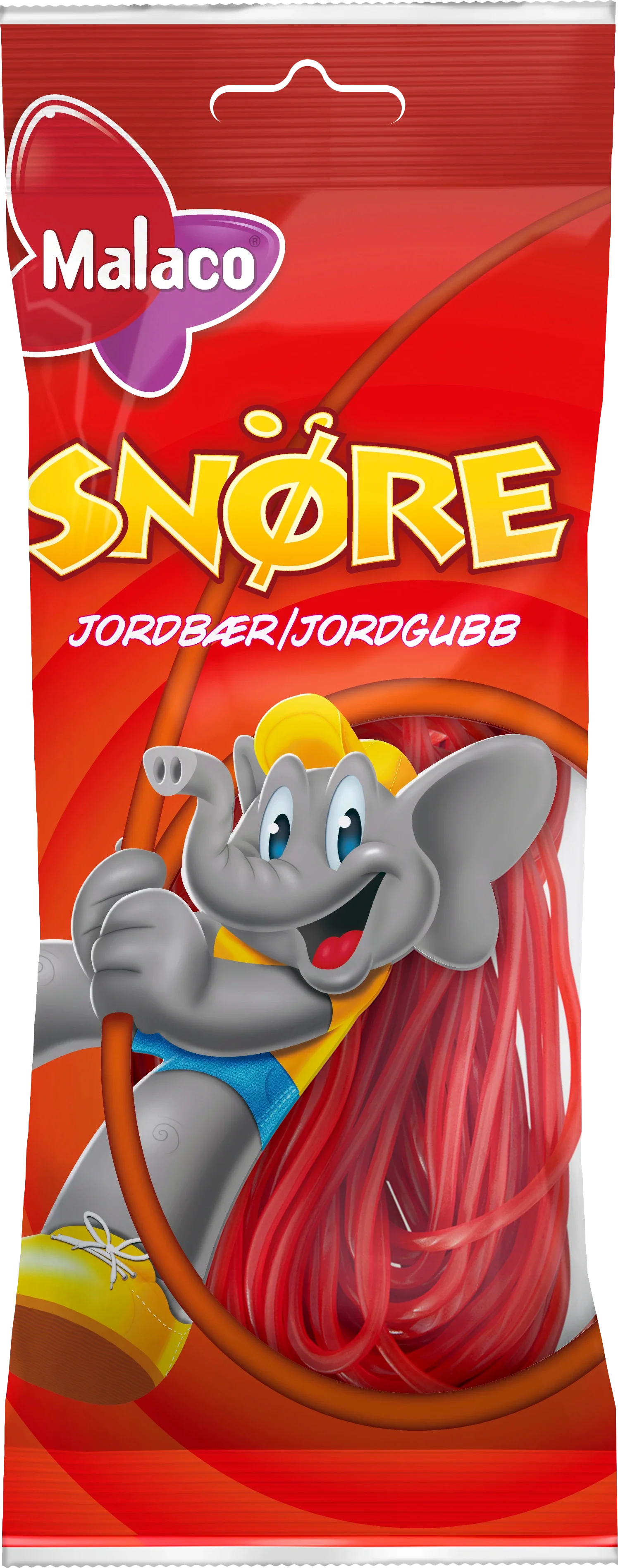 Malaco Snøre Jordbær