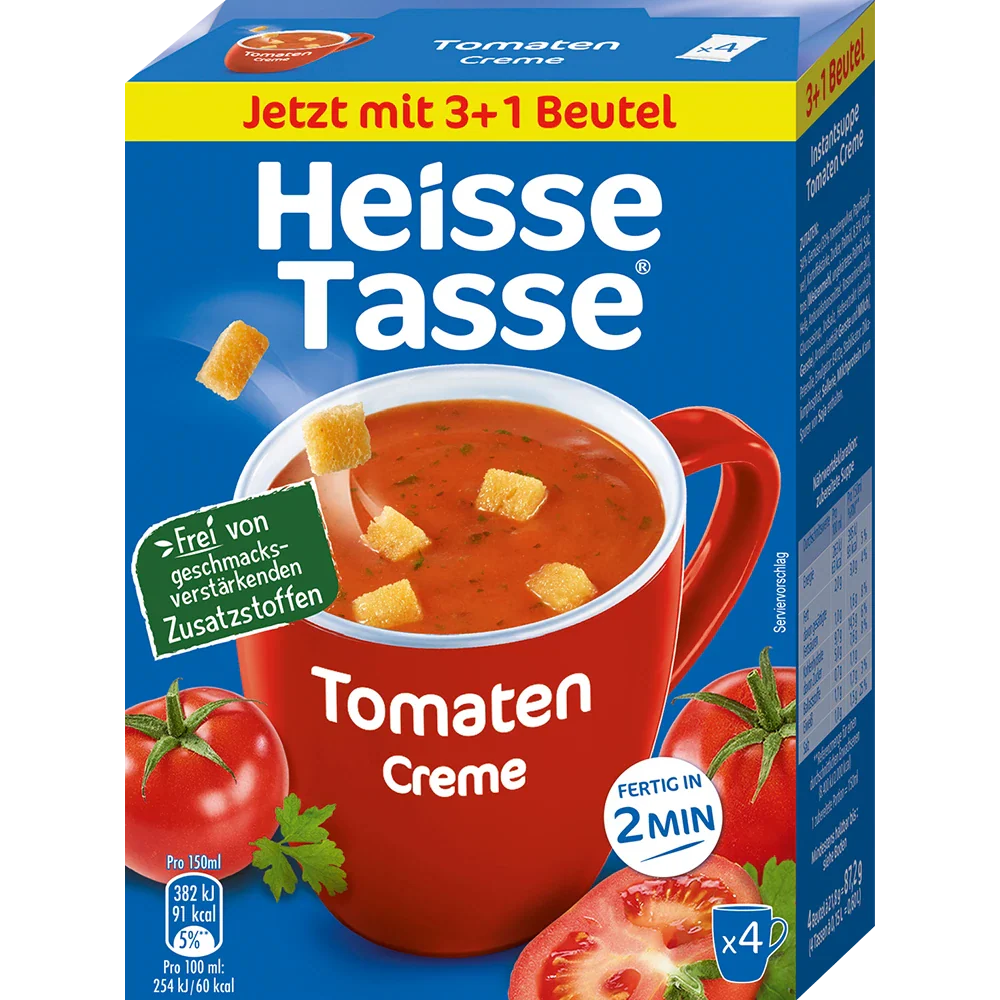 Erasco Heisse Tasse Tomaten-Creme