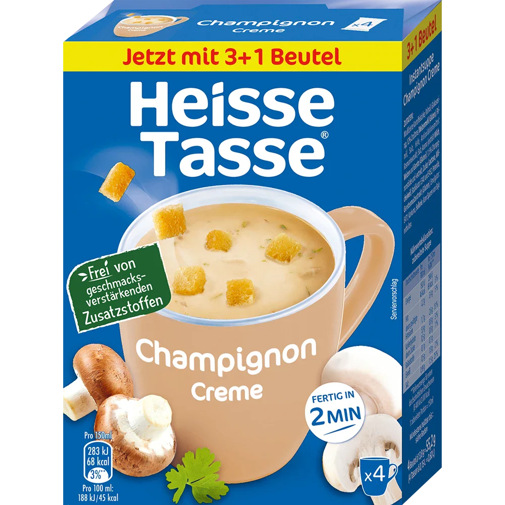 Erasco Heisse Tasse Champignon-Creme