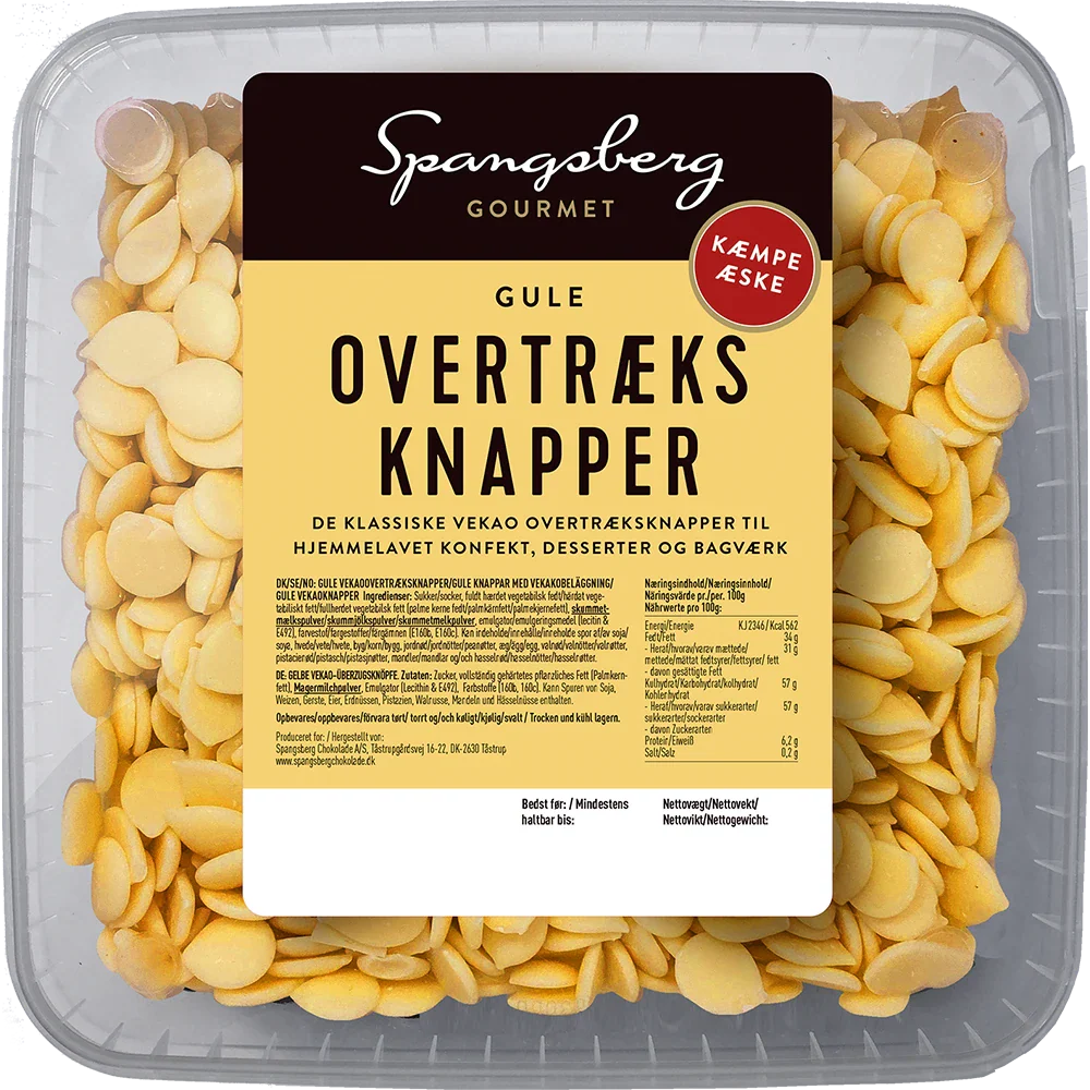 Spangsberg Kuvertüre gelb