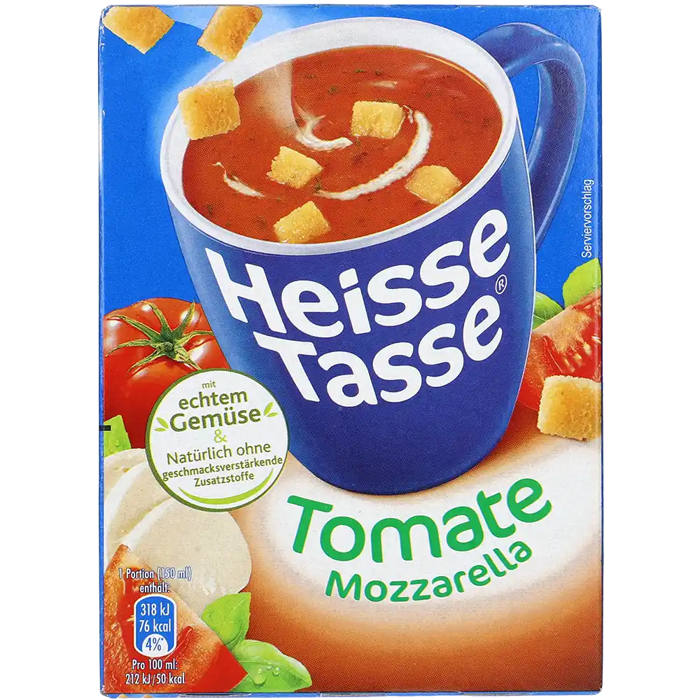 Erasco Heisse Tasse Tomate-Mozzarella