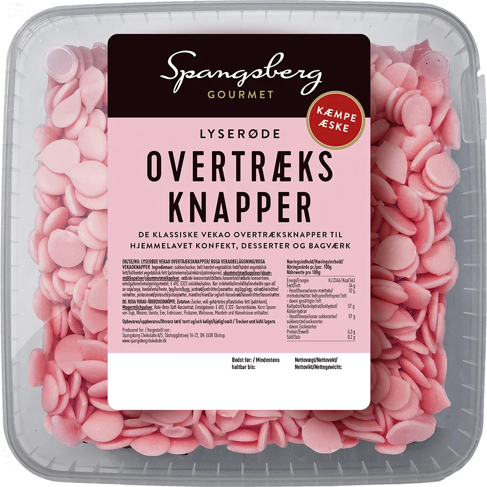 Spangsbergs Rosa överdragsknappar