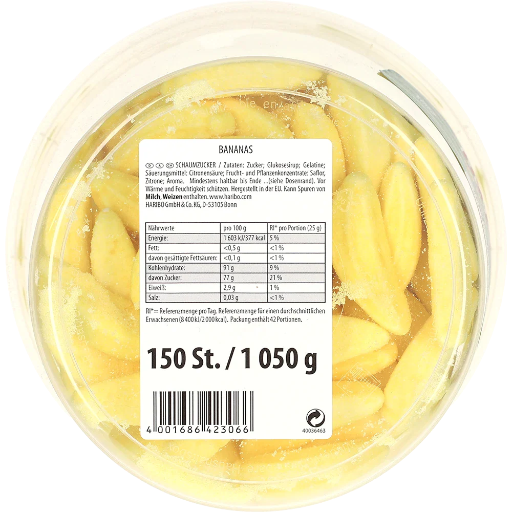 Haribo DE Bananas
