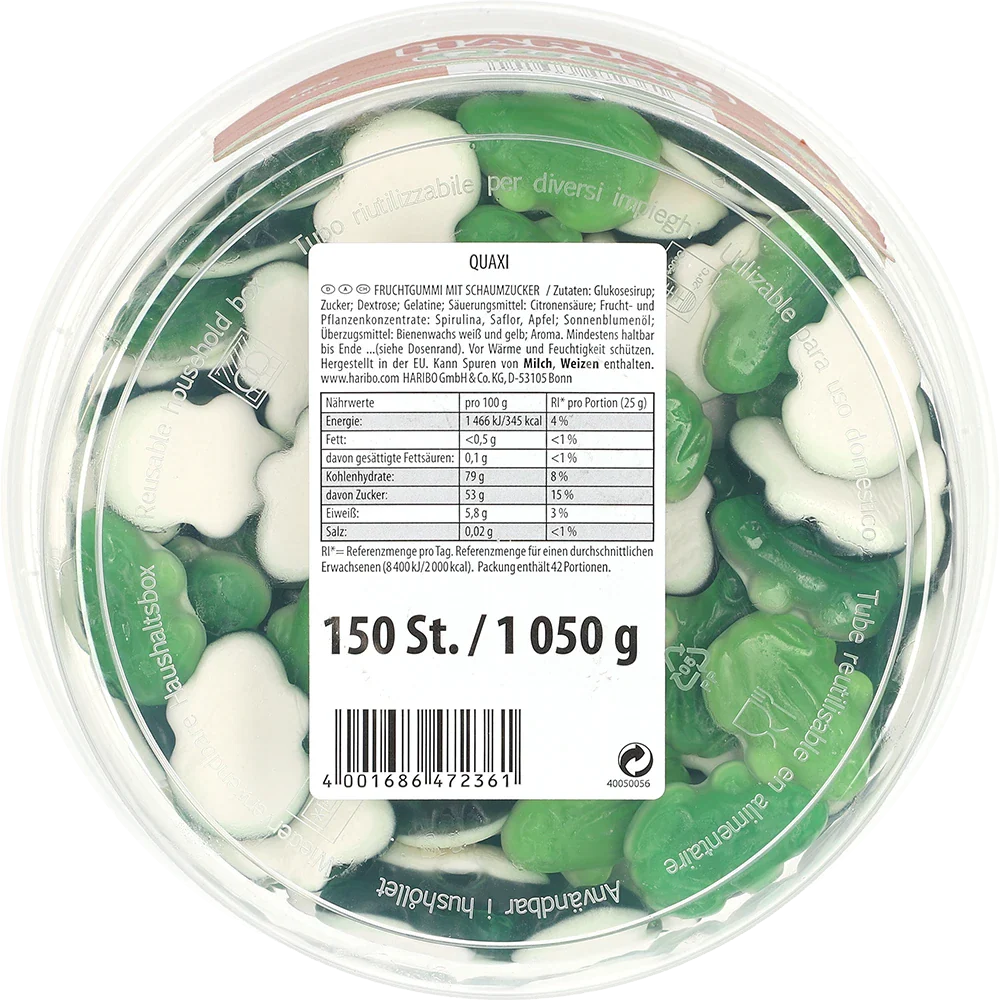 Haribo DE Frösche