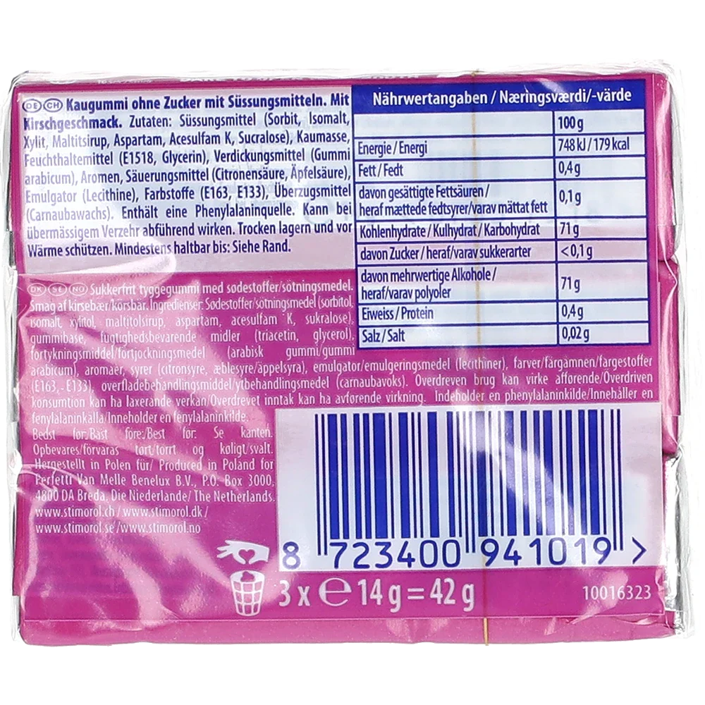 Stimorol Wild Cherry