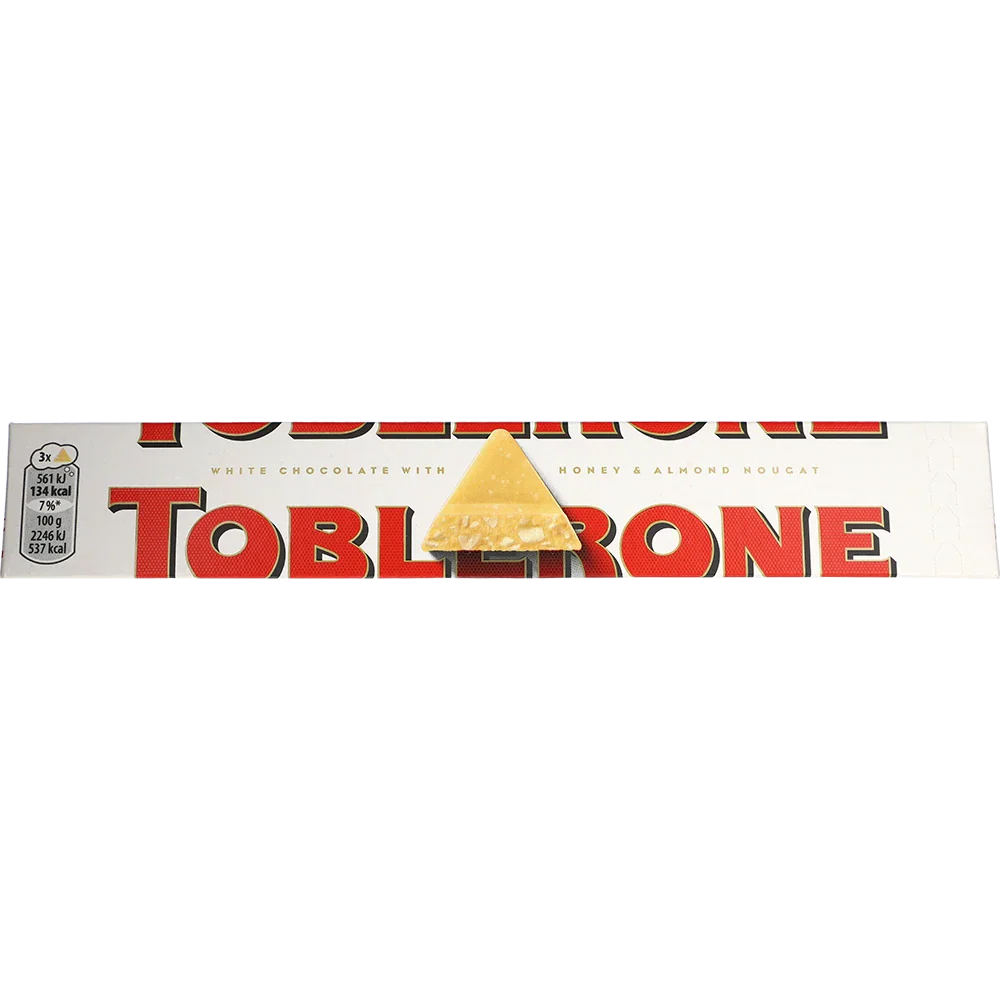 Toblerone Vit, 100g
