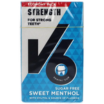 V6 Dental Strong Teeth Söt Mentol, 70G