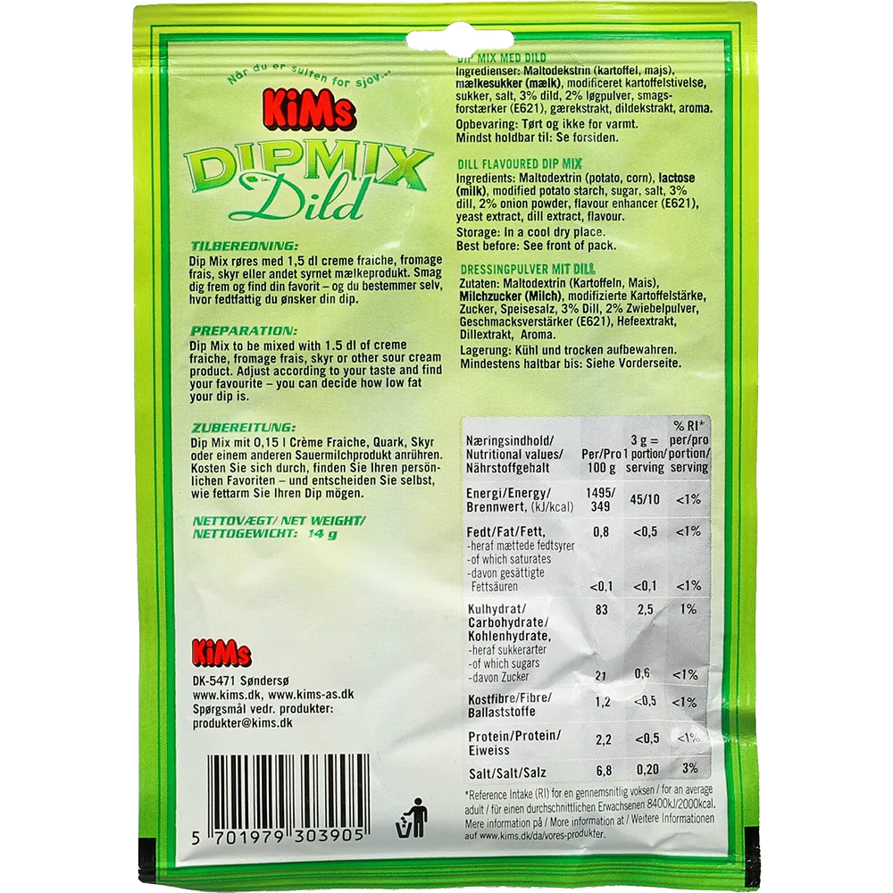 Kims Dipmix Dild