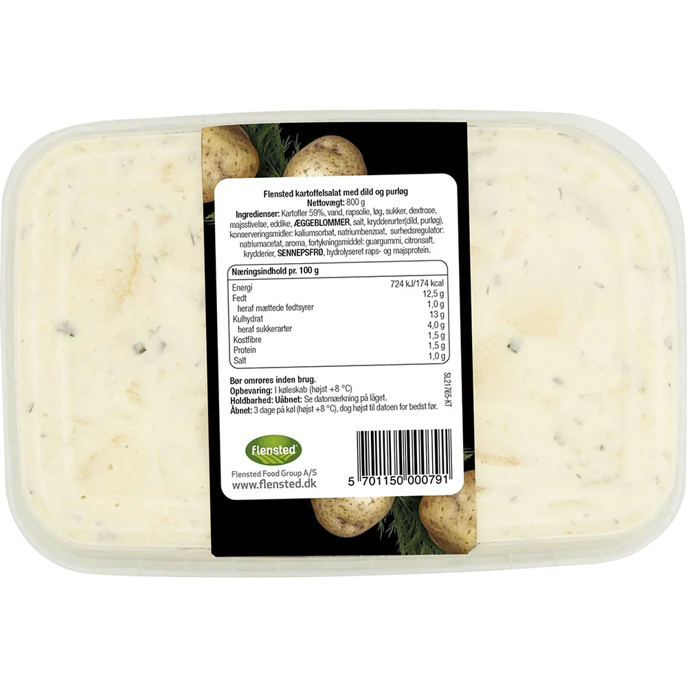 Flensted Kartoffelsalat dild og purløg