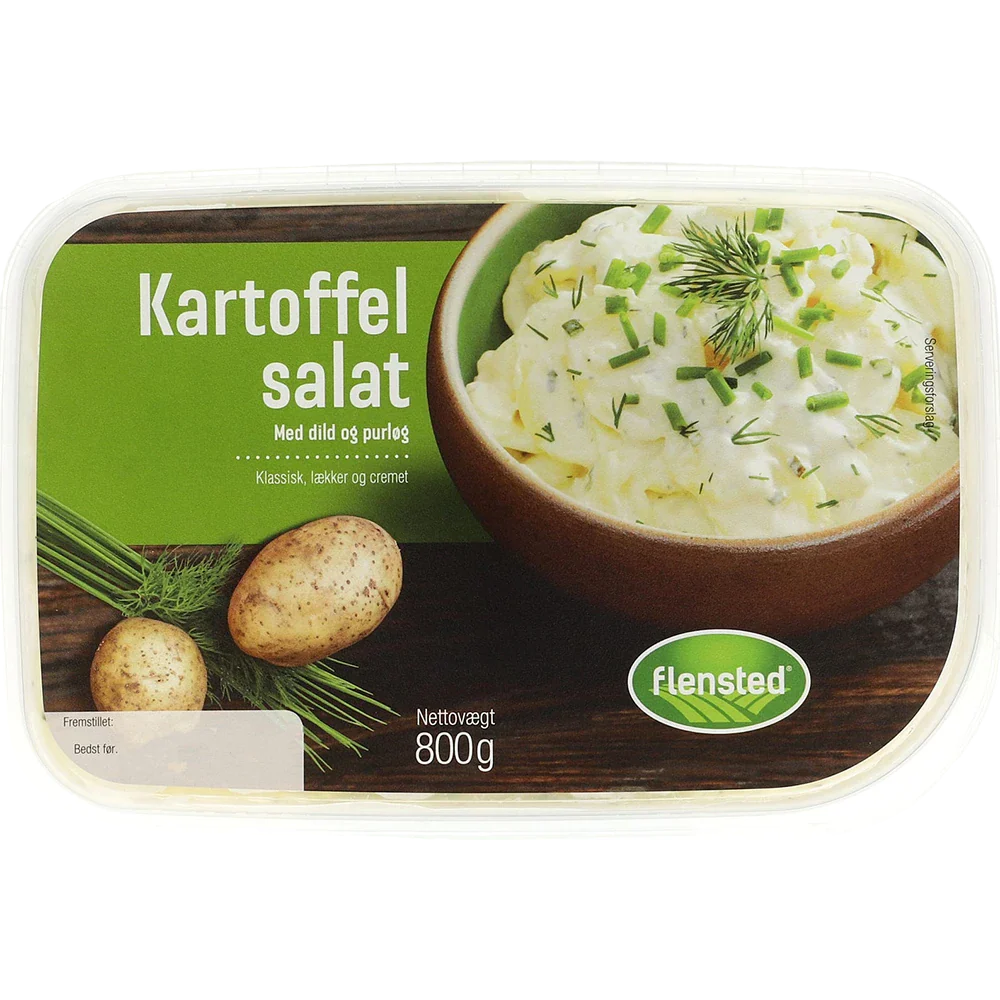 Flensted Kartoffelsalat dild og purløg