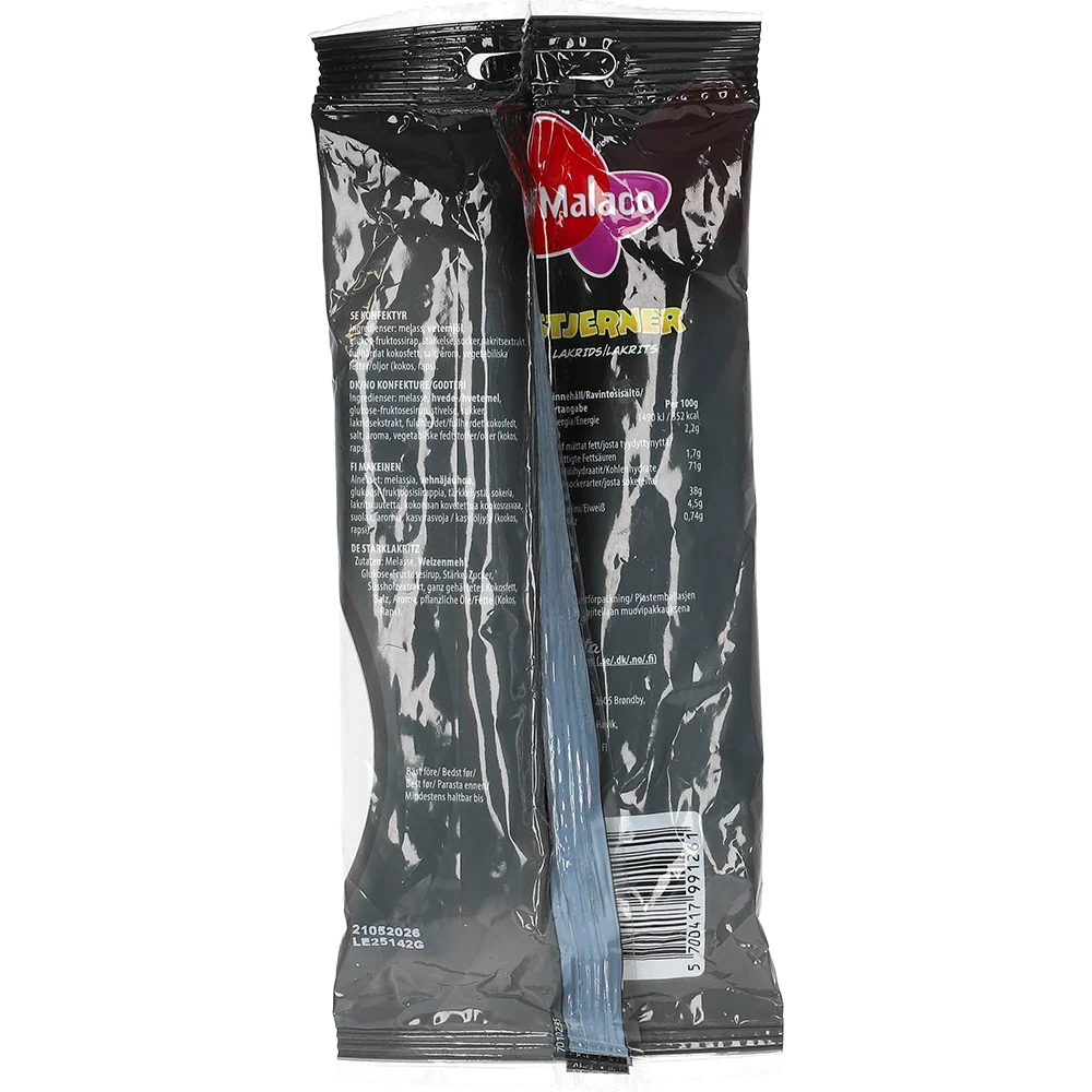 Malaco Stjerner Lakrits
