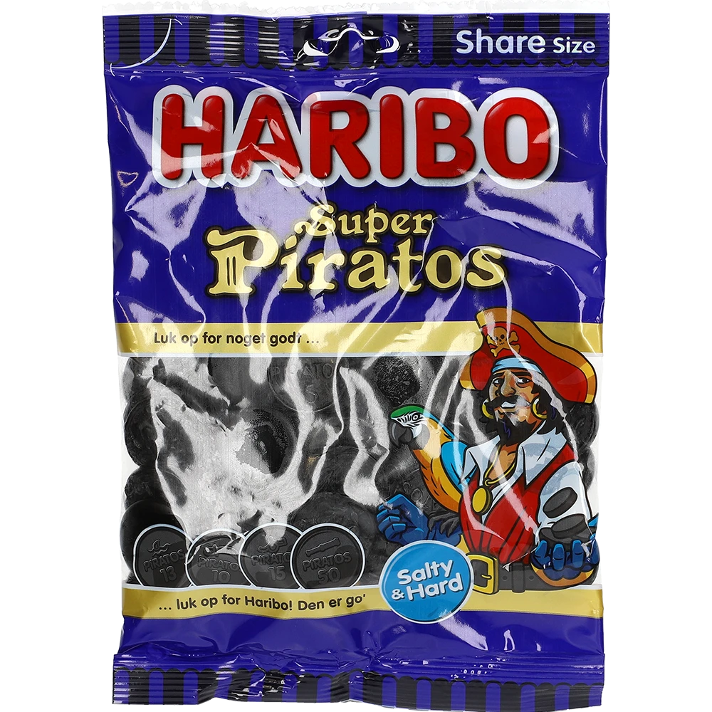 Haribo DK Piratos Salt