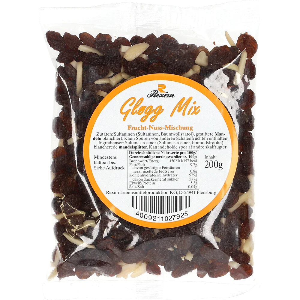 Rexim Gløgg Mix Frucht-Nuss-Mischung