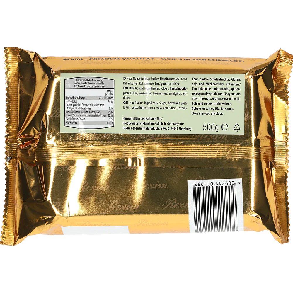 Rexim Blød Nougat Haselnuss Nougat