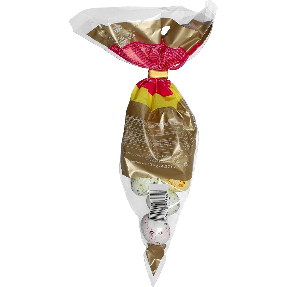 Anthon Berg Fugleæg med Nougat spidspose