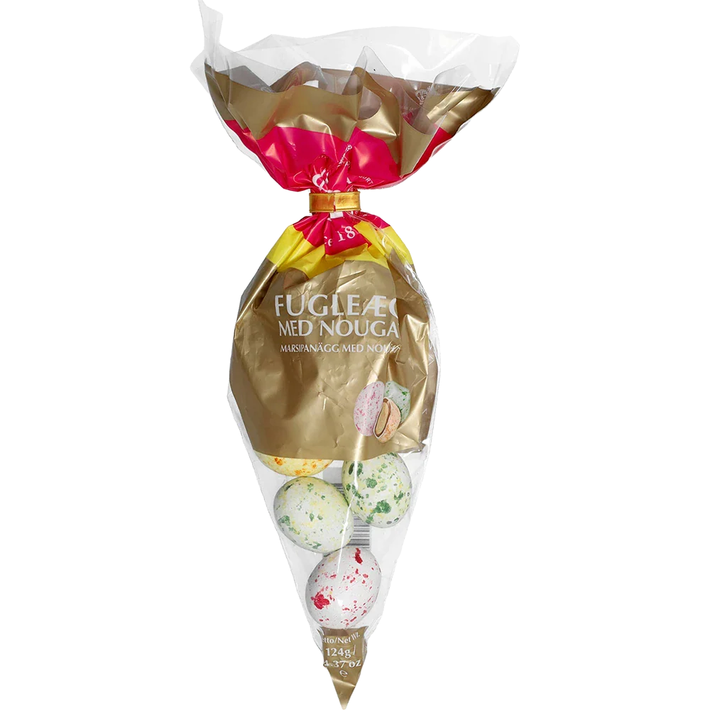Anthon Berg Fugleæg med Nougat spidspose