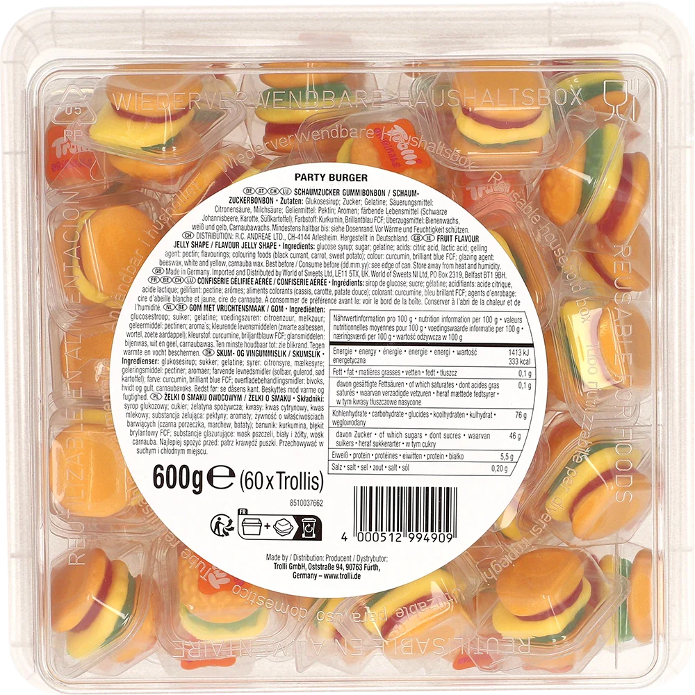 Trolli Mini Burger 60er