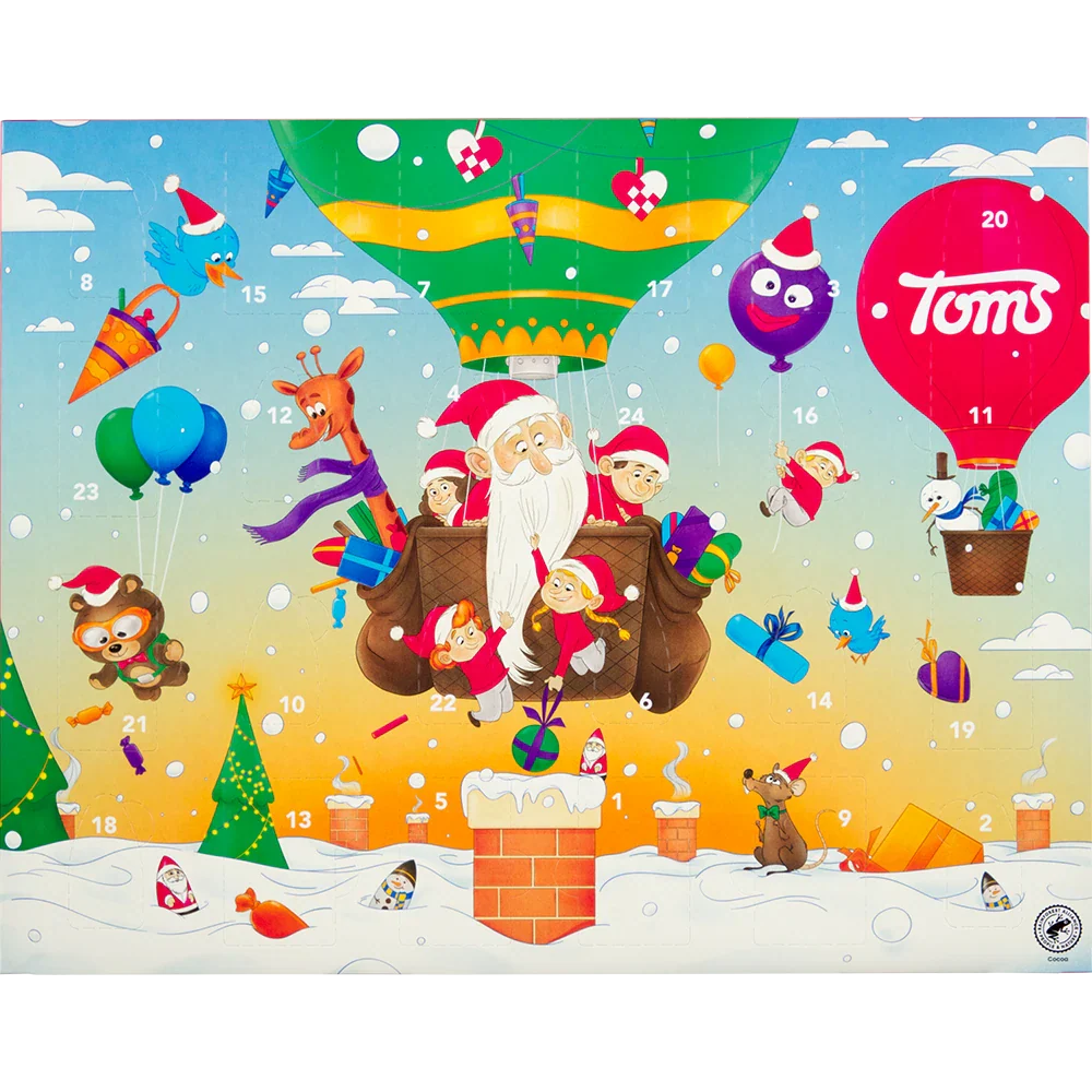 Toms Chokladjulkalender