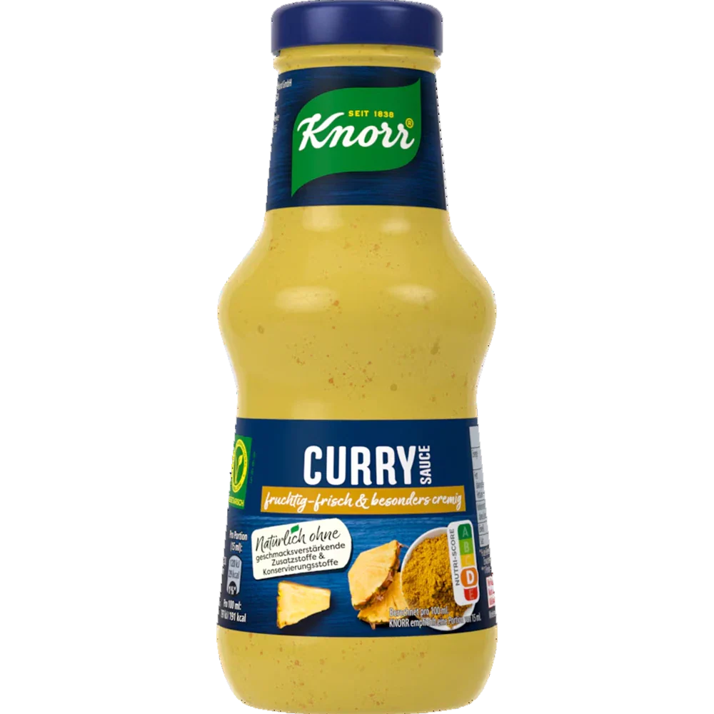 Knorr Gourmetsås Curry