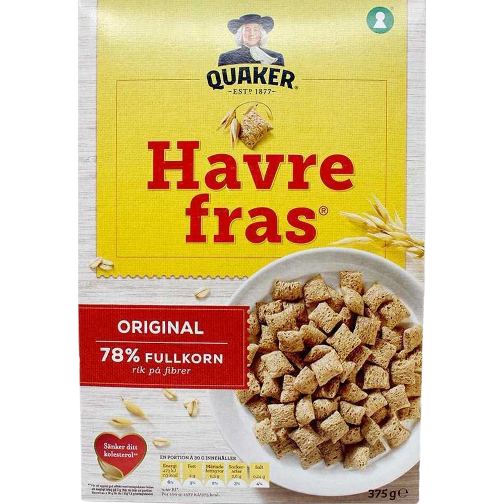 Quaker Havre Fras Original