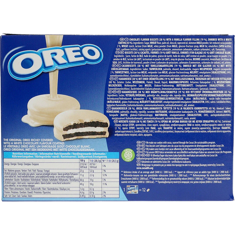 Mondelez Oreo Keks White Choc