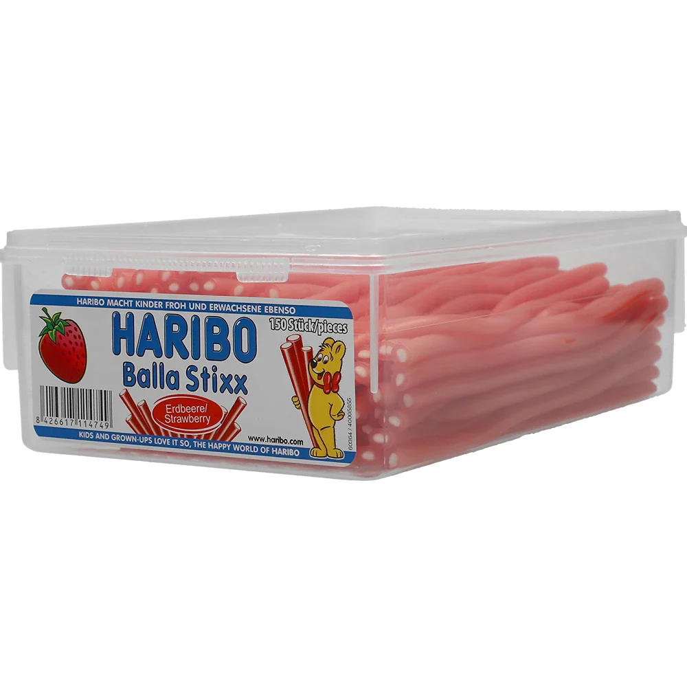 Haribo DE Balla Stixx Erdbeere