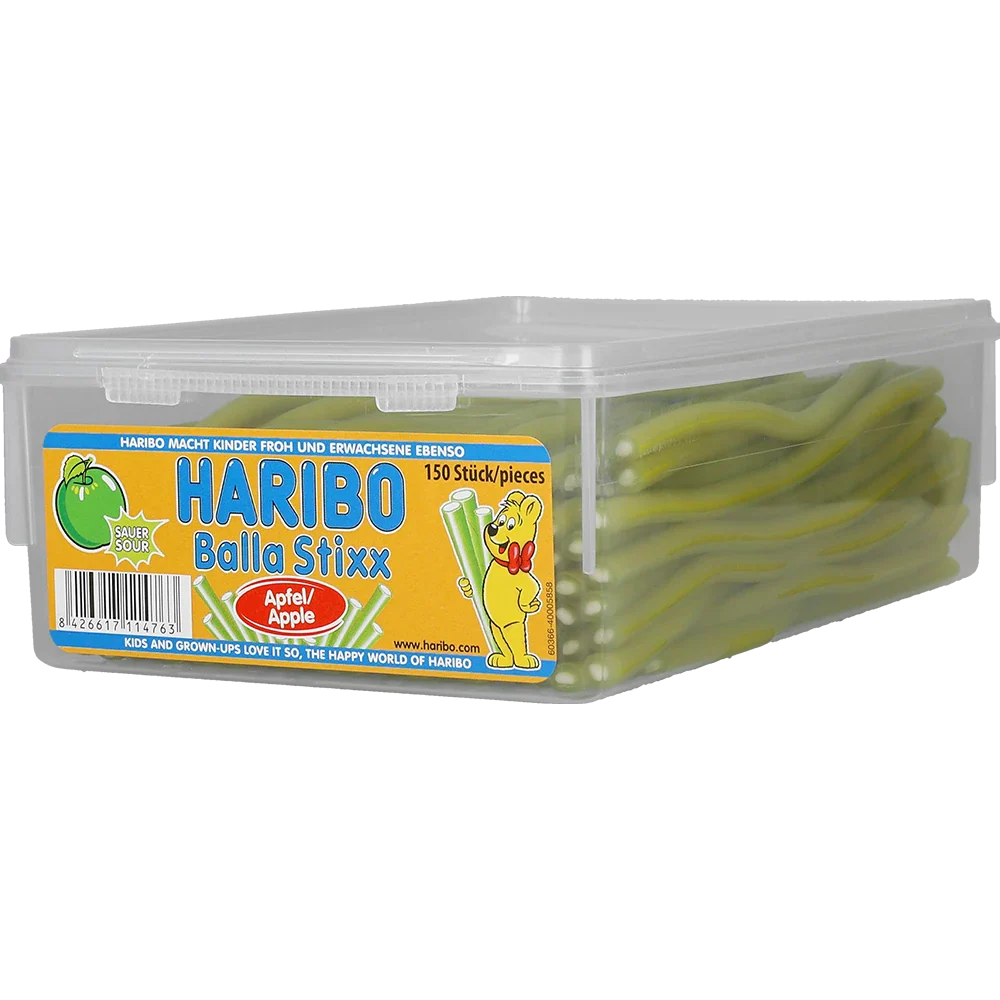 Haribo DE Balla-Balla Sura Äpplen