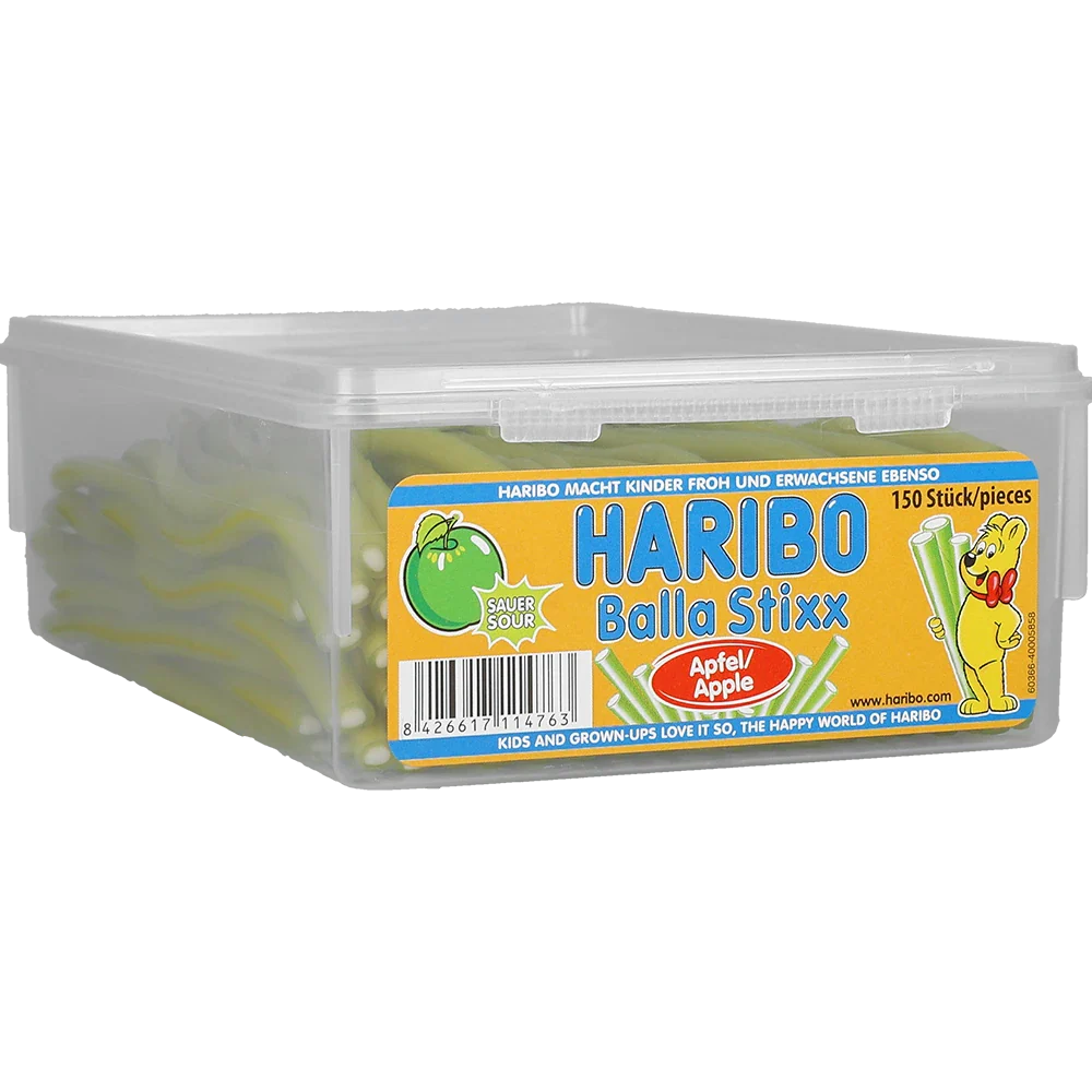 Haribo DE Balla-Balla Sura Äpplen