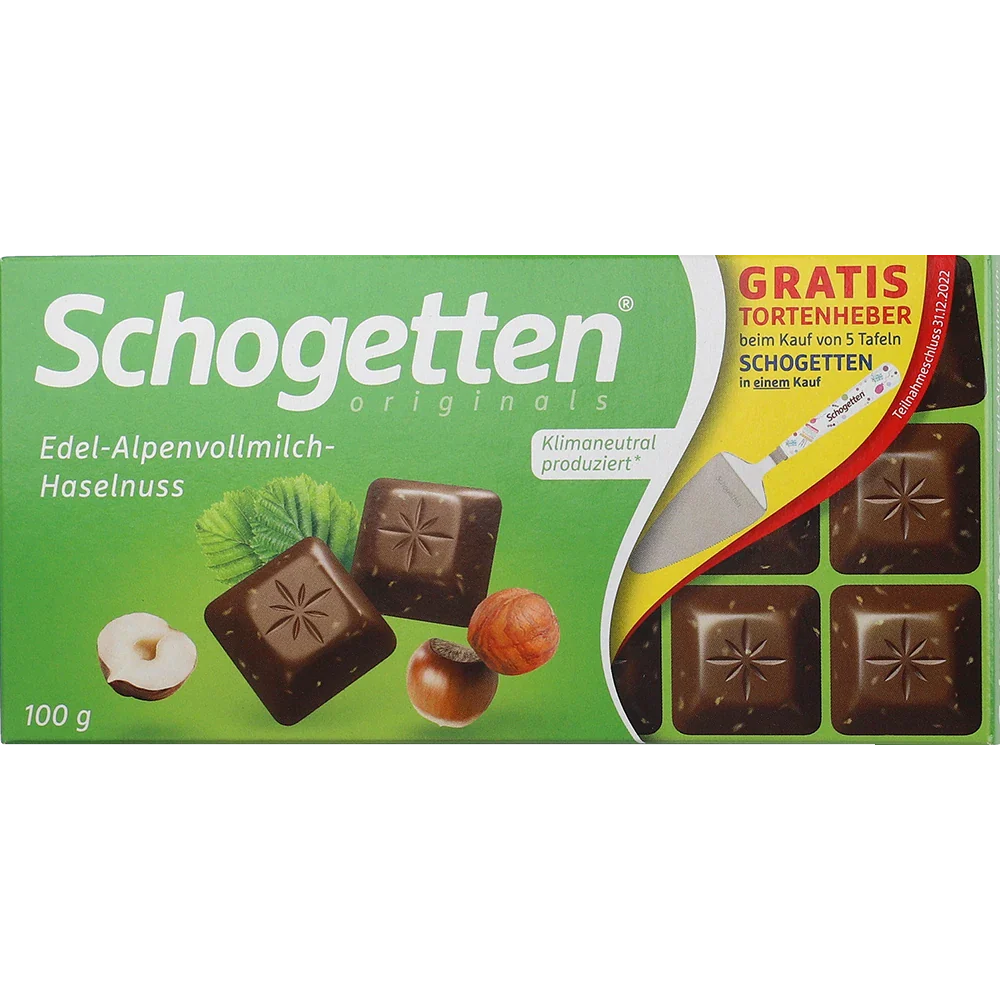 Schogetten Alpenvollmilch-Haselnuss