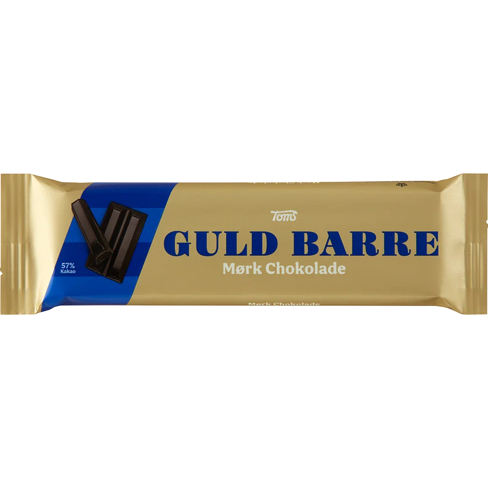 Toms Guld Barre Mørkchocolade 57%