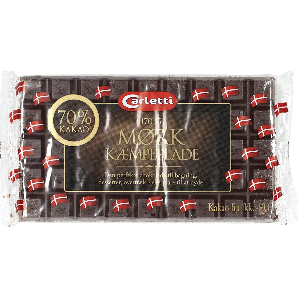 Carletti Kæmpelade Mørk 70%
