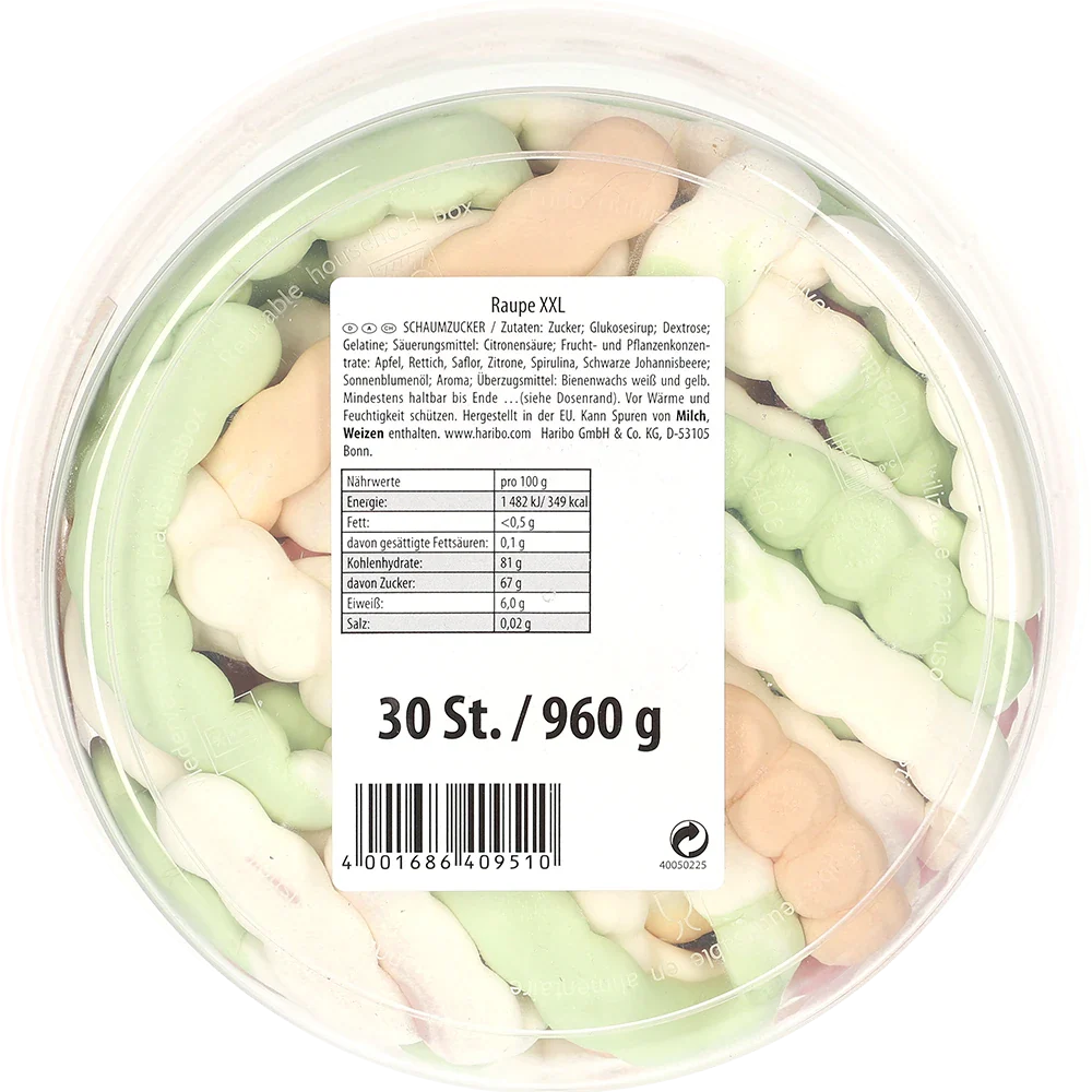 Haribo DE Raupe XXL