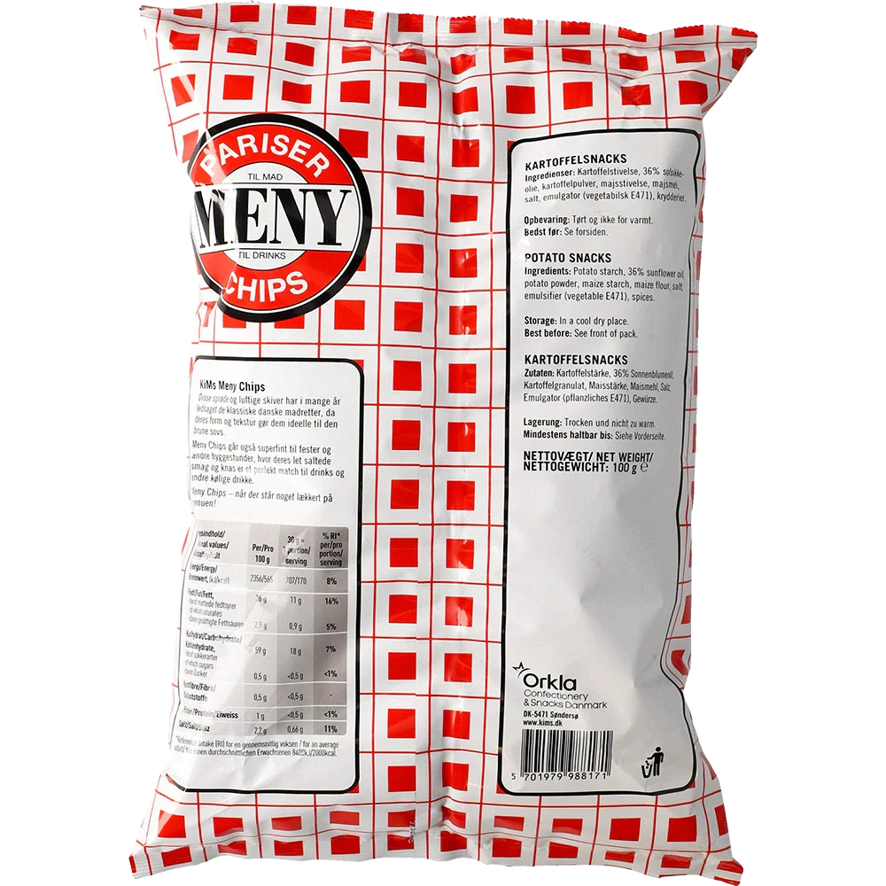 Kims Meny Chips