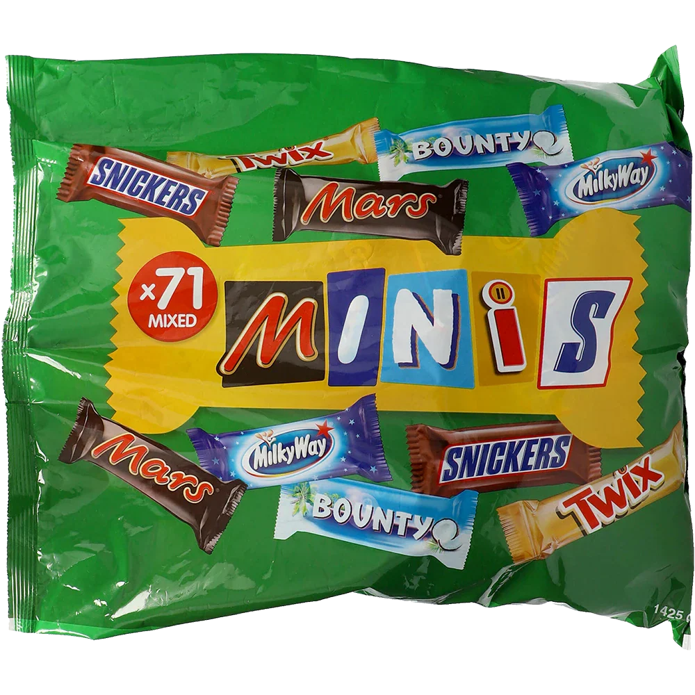 Mars Mixed Minis x 71 mixed