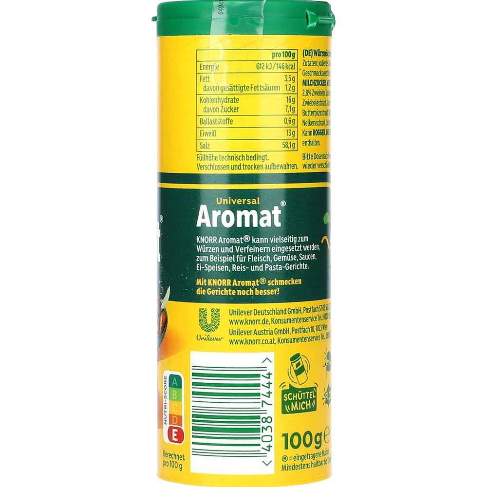 Knorr Aromat Universal Kryddströare