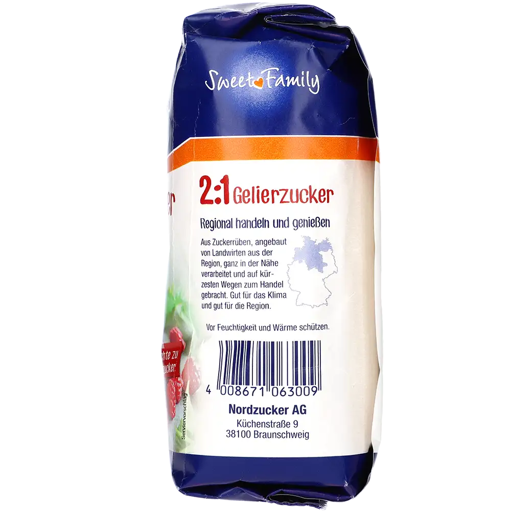 Nordzucker Syltesukker 2:1, 500G