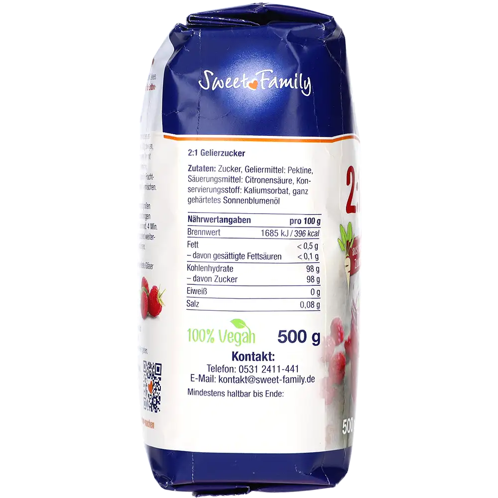 Nordzucker Syltesukker 2:1, 500G