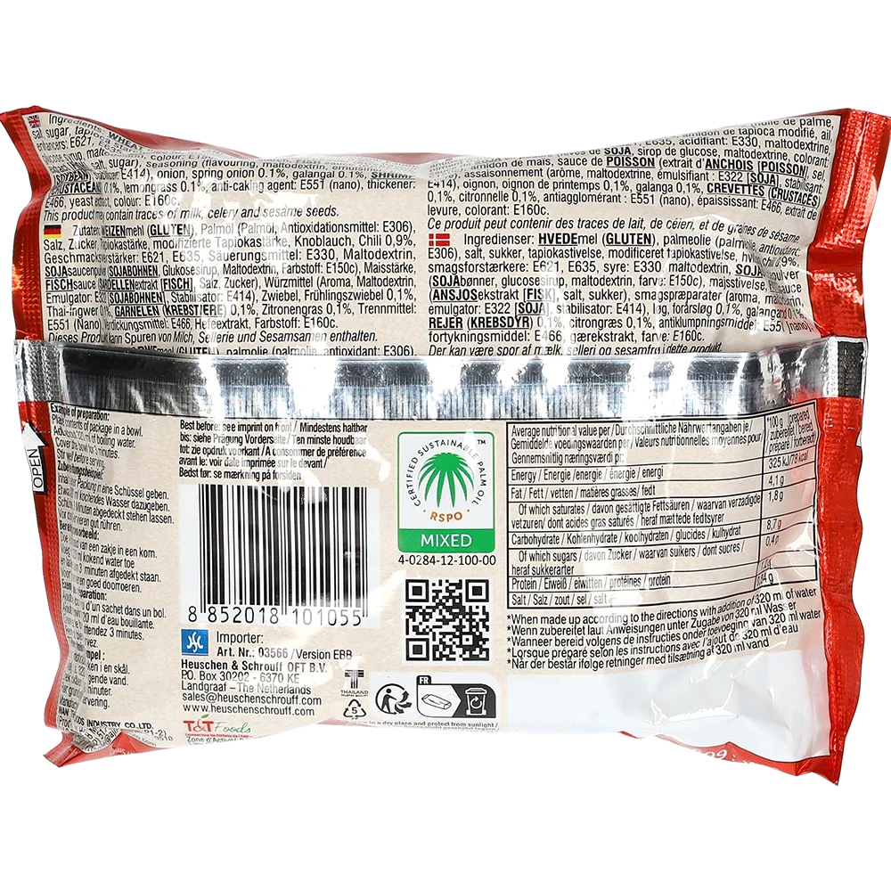 YumYum Instantnudler Rejer
