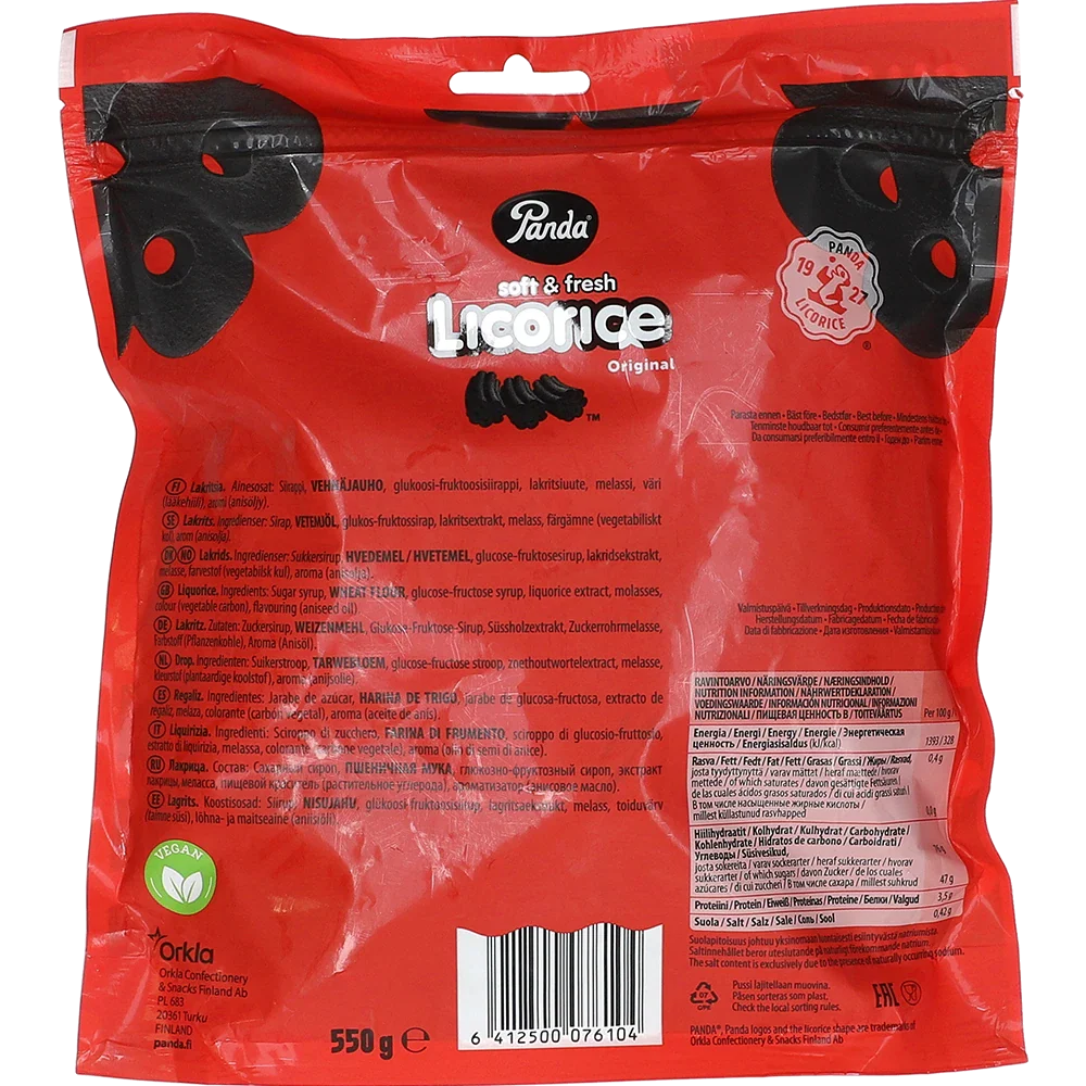 Panda Soft & Fresh Lakrits Original