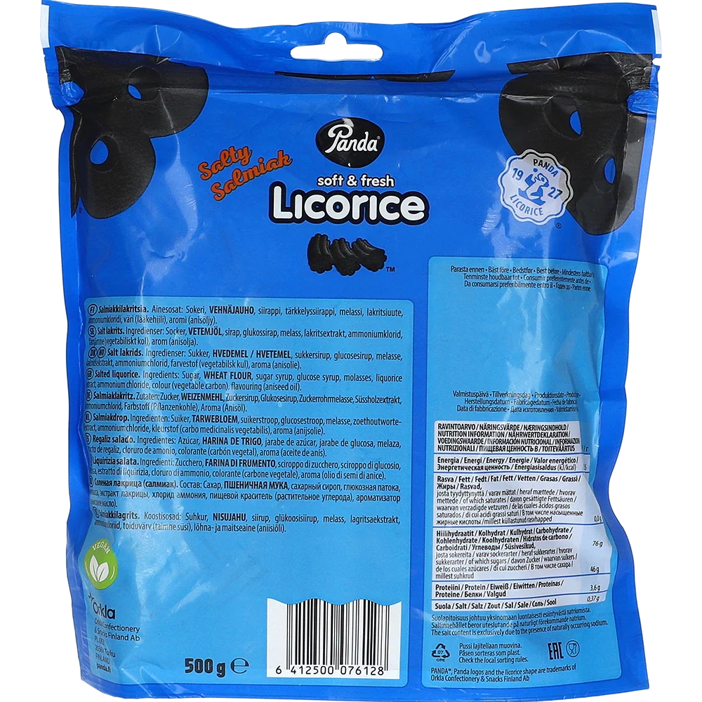 Panda Mjuk & Fräsch Lakrits Salt Salmiak