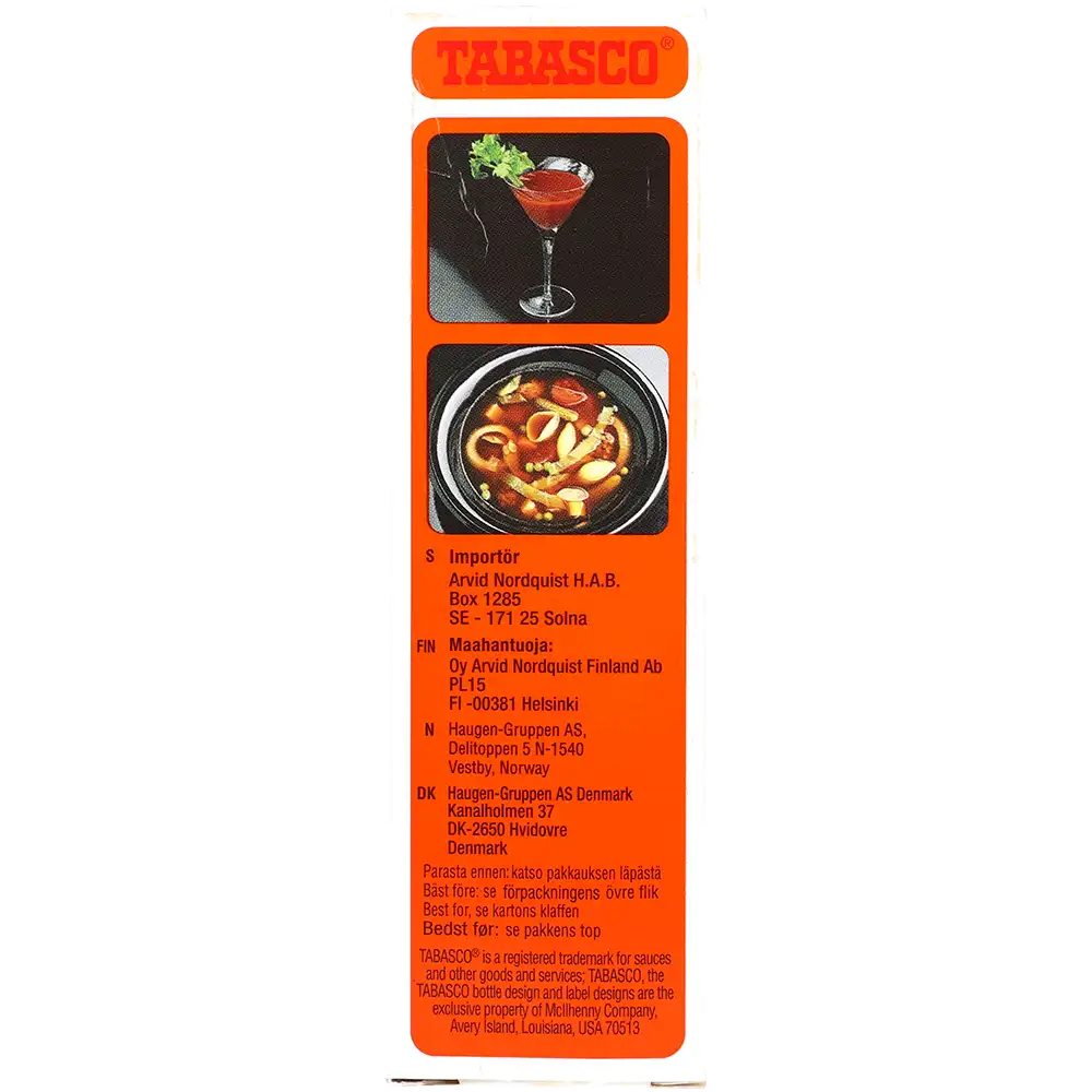 Mc. Ilhenny Co. Tabasco pepparsås, 57 ml