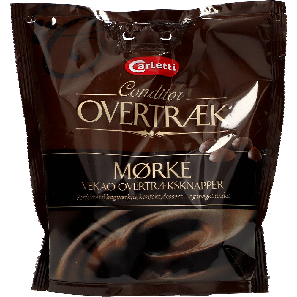 Carletti Conditor Overtræksknapper Mørk
