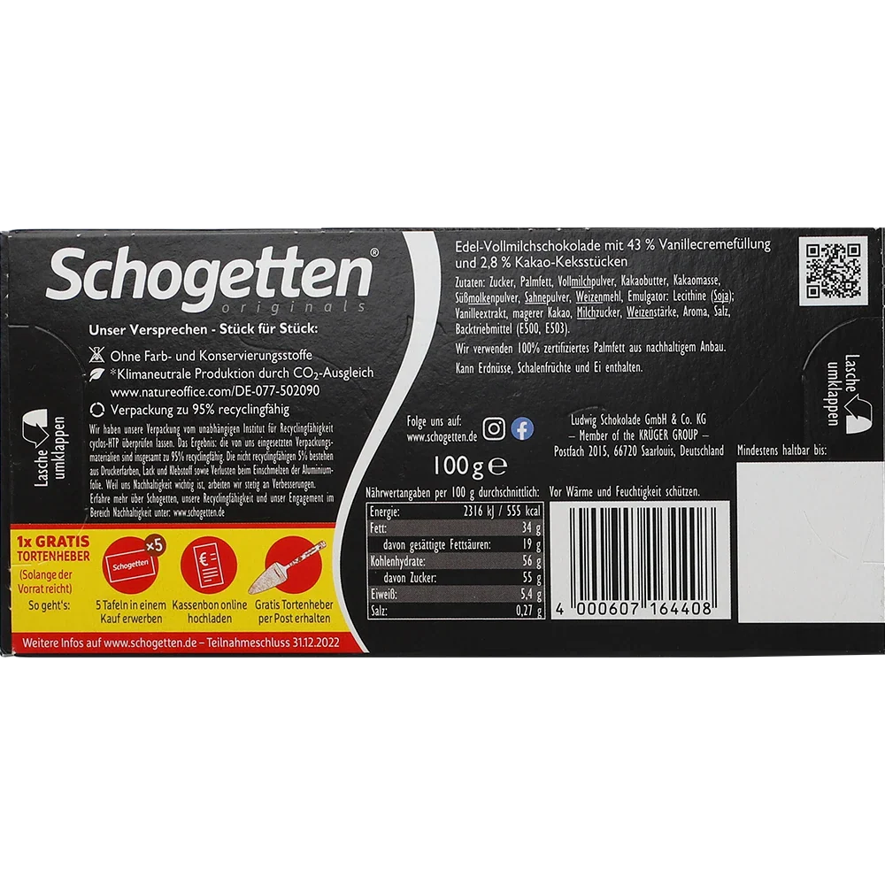 Schogetten Black & White